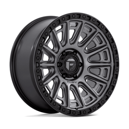 Fuel Offroad D835 CYCLE Matte Gunmetal W/ Black Ring 20x9 +1 6x135mm 87.1mm
