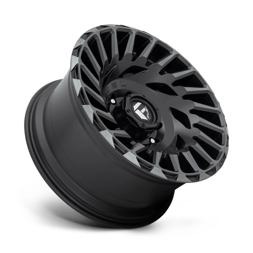Fuel Offroad D683 CYCLONE Matte Mach Double Dark Tint 18x9 +1 5x150mm 110.1mm
