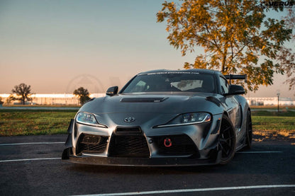 Verus - Carbon Cooling Fender Vent Kit (Top Vents Only) - Mk5 Toyota Supra