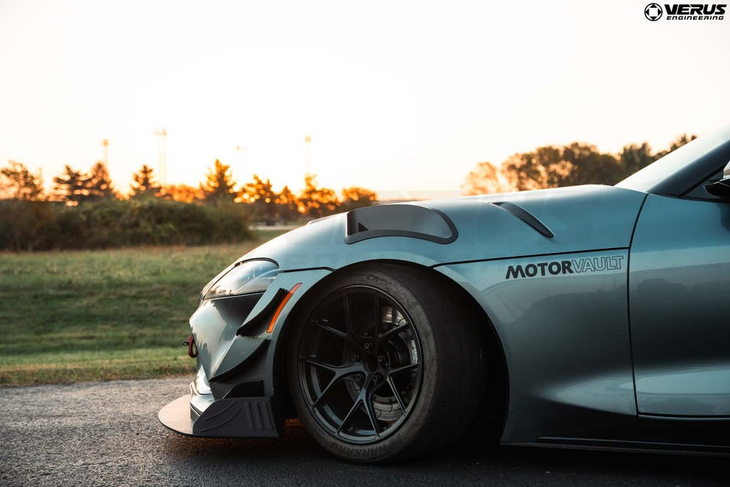 Verus - Carbon Cooling Fender Vent Kit - Mk5 Toyota Supra