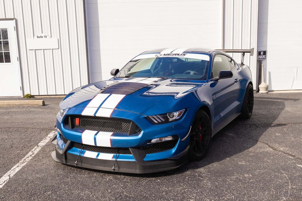 Verus - Carbon Hood Louver Kit - Ford GT350