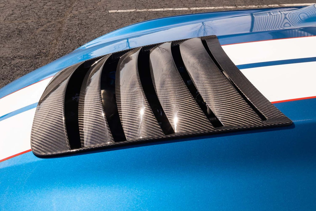 Verus - Carbon Hood Louver Kit - Ford GT350