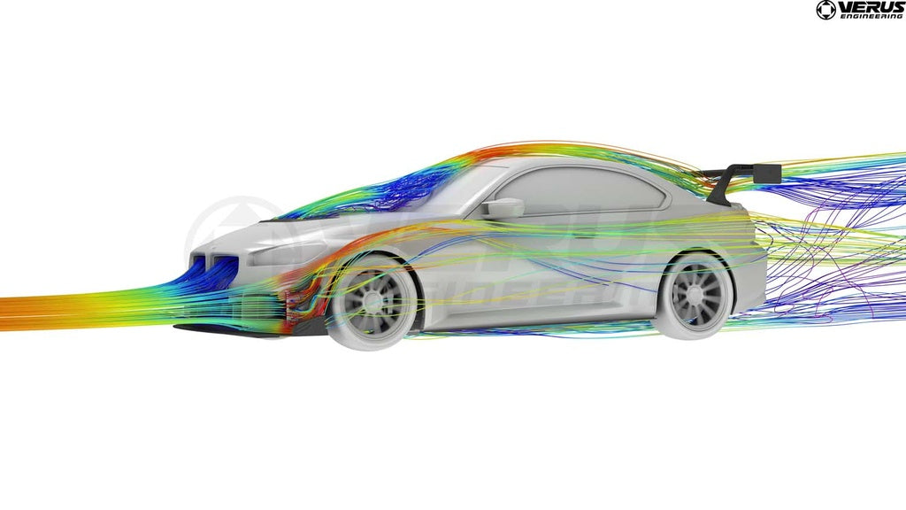 Verus - Carbon Hood Louver Kit - G87 BMW M2