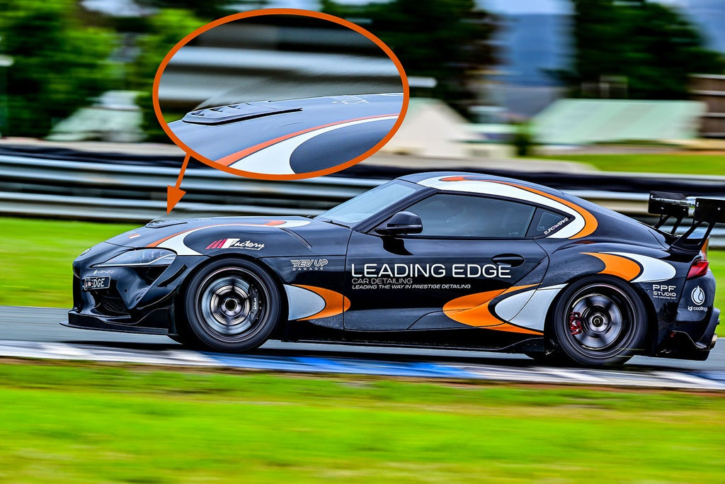 Verus - Carbon Hood Louver Kit - Mk5 Toyota Supra
