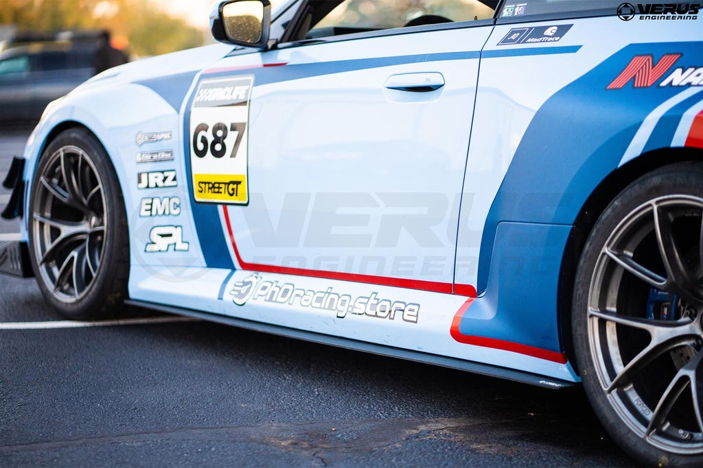Verus - Carbon Polyweave Side Splitter Kit - G87 BMW M2