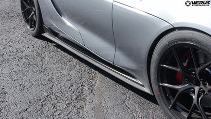 Verus - Carbon Polyweave Side Splitter Kit - Mk5 Toyota Supra