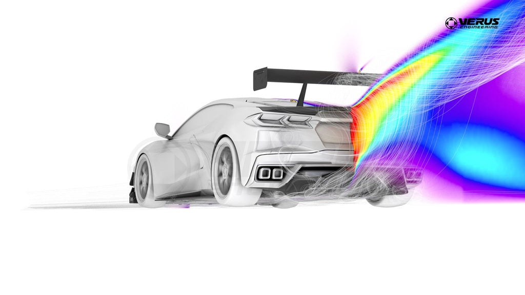 Verus - Carbon Rear Diffuser - Corvette Stingray (C8)