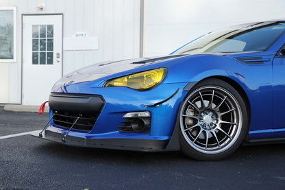 Verus - Carbon Polyweave Adjustable Front Splitter - BRZ/FRS/GT86