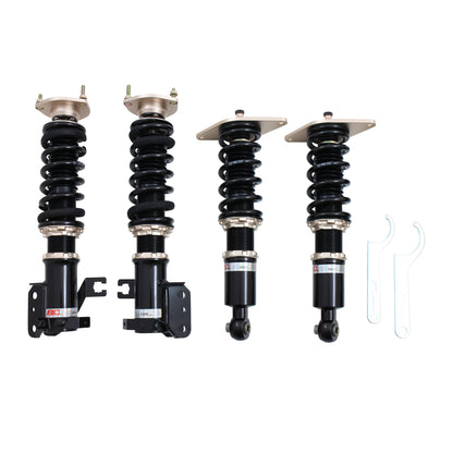 BC Racing BR Series coilovers on white background