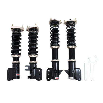 BC Racing BR Series coilovers on white background