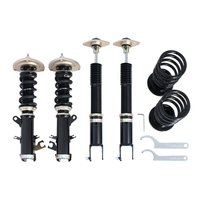 BC Racing BR Series coilovers on white background
