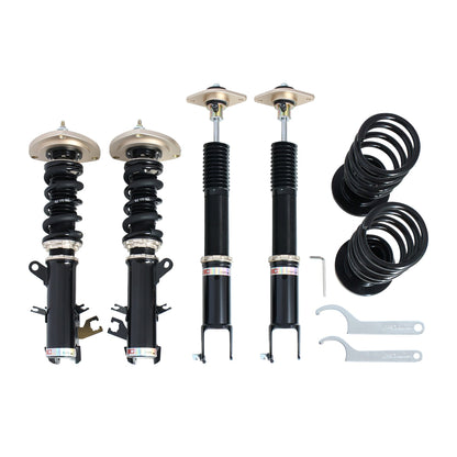 BC Racing BR Series coilovers on white background