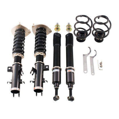 BC Racing BR Series coilovers on white background