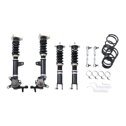 BC Racing BR Series coilovers on white background