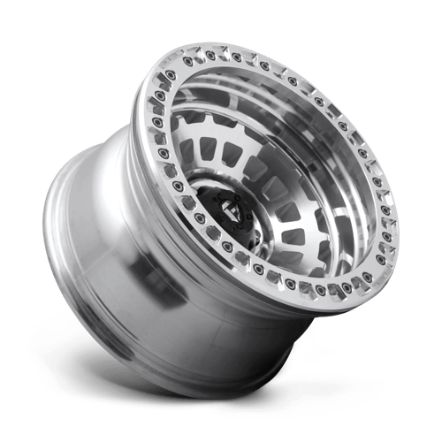 Fuel Offroad D102 ZEPHYR BEADLOCK Gloss Machined 17x9 -15 6x139.7mm 106.1mm