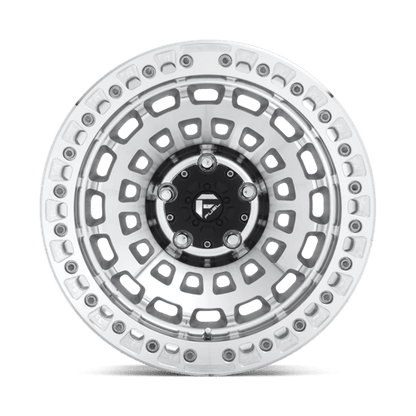 Fuel Offroad D102 ZEPHYR BEADLOCK Gloss Machined 17x9 -15 6x139.7mm 106.1mm