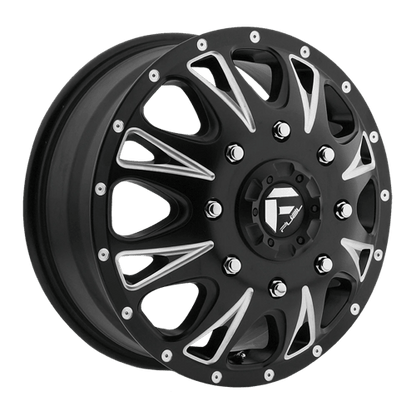 Fuel Offroad D513 THROTTLE Matte Black Milled 17x6.5 +129 8x210mm 154.3mm