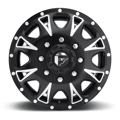Fuel Offroad D513 THROTTLE Matte Black Milled 17x6.5 +129 8x200mm 142mm