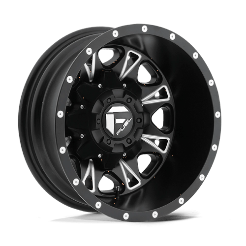 Fuel Offroad D513 THROTTLE Matte Black Milled 17x6.5 -140 8x165.1mm 125.1mm