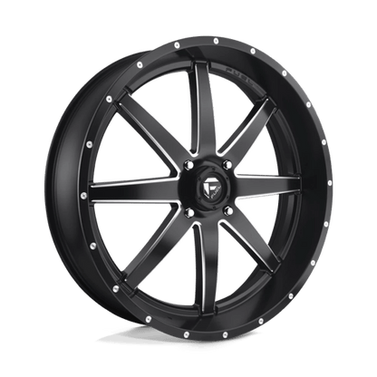 Fuel Offroad D538 MAVERICK UTV Matte Black Milled 26x7 +13 4x137mm 110.1mm