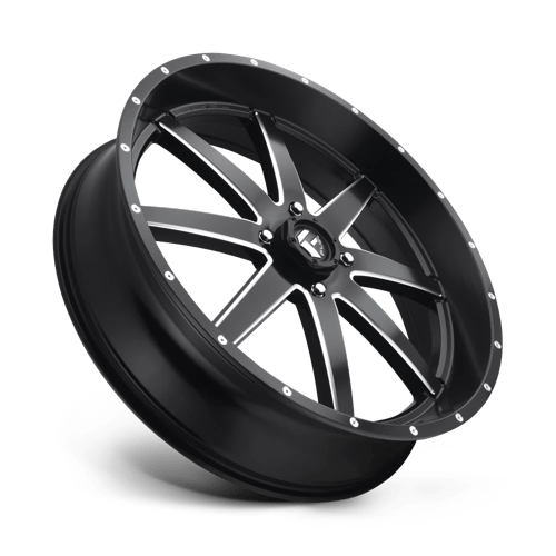 Fuel Offroad D538 MAVERICK UTV Matte Black Milled 26x7 +13 4x137mm 110.1mm