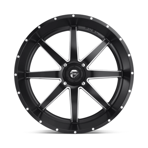 Fuel Offroad D538 MAVERICK UTV Matte Black Milled 26x7 +13 4x137mm 110.1mm