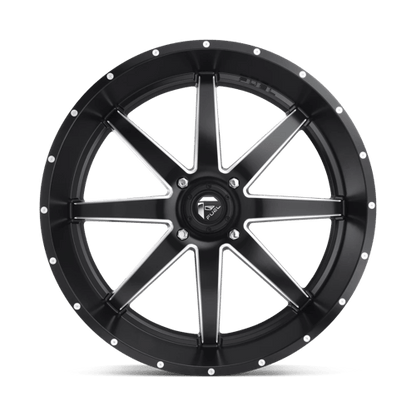 Fuel Offroad D538 MAVERICK UTV Matte Black Milled 26x7 +13 4x137mm 110.1mm