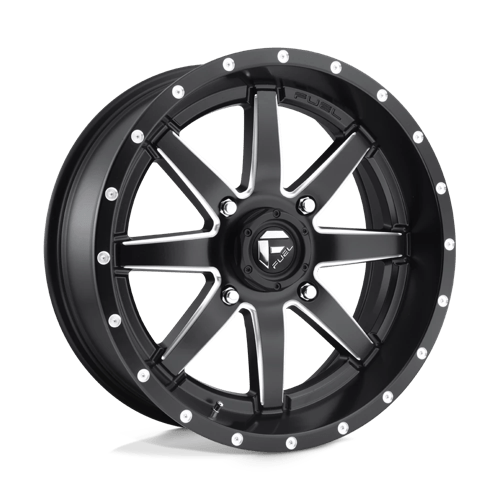 Fuel Offroad D538 MAVERICK UTV Matte Black Milled 18x7 +13 4x156mm 132mm