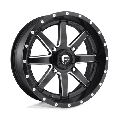 Fuel Offroad D538 MAVERICK UTV Matte Black Milled 18x7 +13 4x156mm 132mm