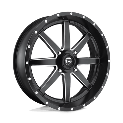 Fuel Offroad D538 MAVERICK UTV Matte Black Milled 16x7 +13 4x137mm 110.1mm