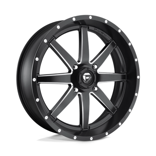 Fuel Offroad D538 MAVERICK UTV Matte Black Milled 14x7 +38 4x156mm 132mm
