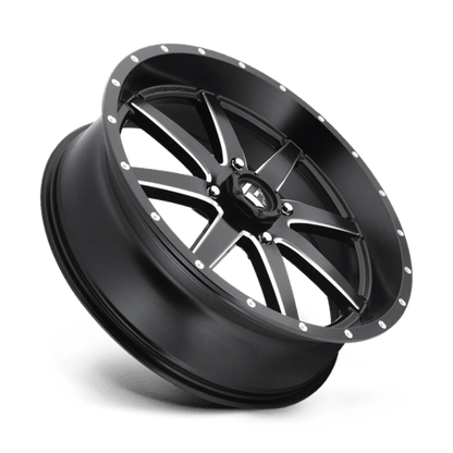 Fuel Offroad D538 MAVERICK UTV Matte Black Milled 15x7 +13 4x137mm 110.1mm