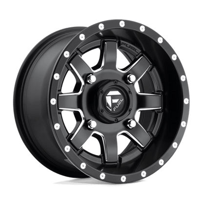 Fuel Offroad D538 MAVERICK UTV Matte Black Milled 14x7 +13 4x110mm 79.4mm