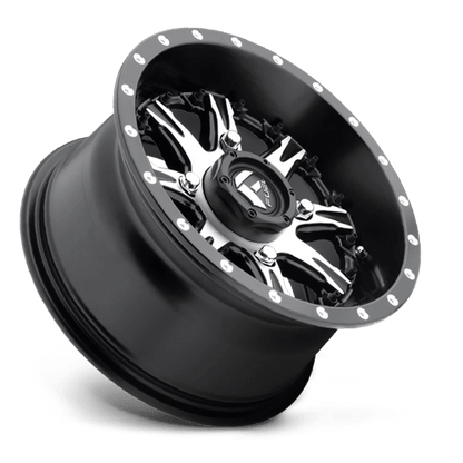 Fuel Offroad D541 NUTZ UTV Matte Black Machined 14x7 +13 4x110mm 79.4mm