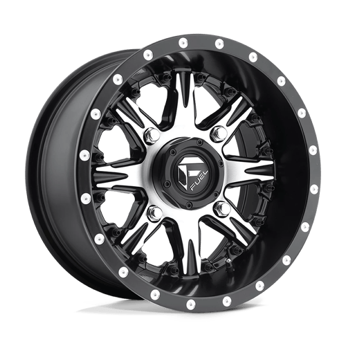 Fuel Offroad D541 NUTZ UTV Matte Black Machined 14x7 +13 4x110mm 79.4mm