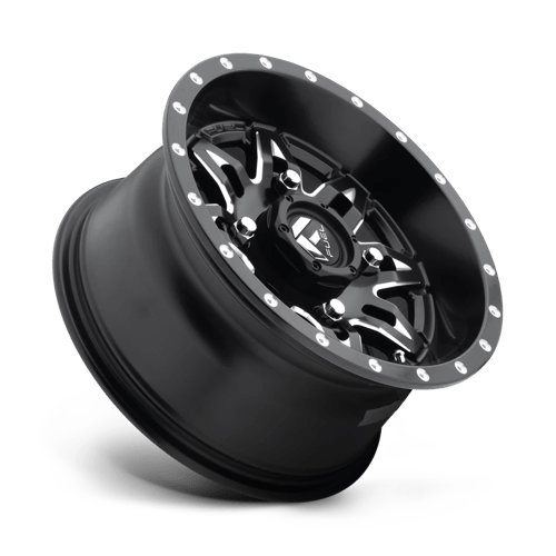 Fuel Offroad D567 LETHAL UTV Matte Black Milled 15x7 +13 4x156mm 132mm