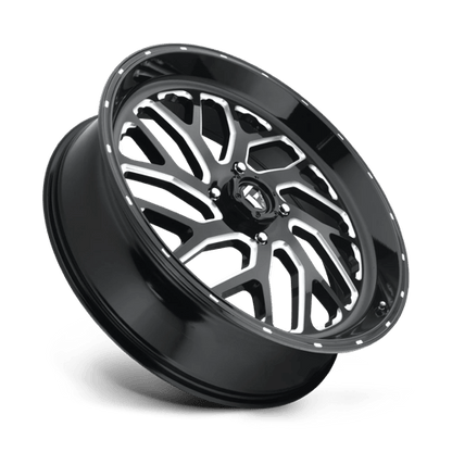 Fuel Offroad D581 TRITON UTV Gloss Black Milled 24x7 +13 4x156mm 132mm