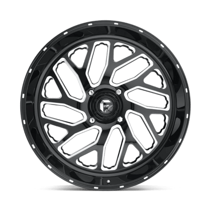 Fuel Offroad D581 TRITON UTV Gloss Black Milled 24x7 +13 4x137mm 110.1mm