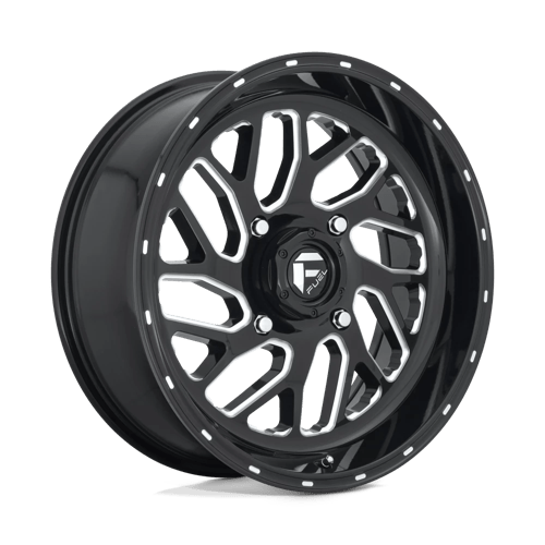 Fuel Offroad D581 TRITON UTV Gloss Black Milled 18x7 +13 4x137mm 110.1mm