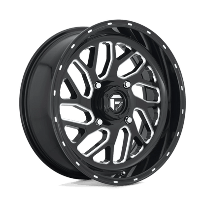 Fuel Offroad D581 TRITON UTV Gloss Black Milled 18x7 +13 4x137mm 110.1mm