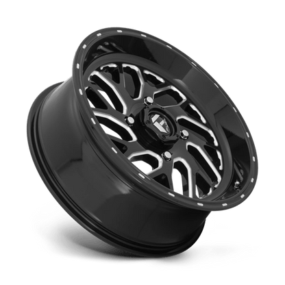 Fuel Offroad D581 TRITON UTV Gloss Black Milled 18x7 +13 4x137mm 110.1mm