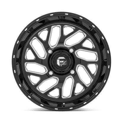 Fuel Offroad D581 TRITON UTV Gloss Black Milled 18x7 +13 4x137mm 110.1mm