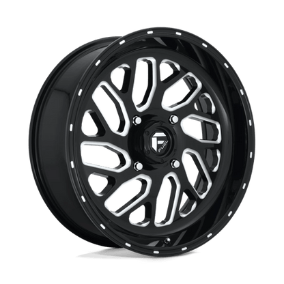 Fuel Offroad D581 TRITON UTV Gloss Black Milled 20x7 +13 4x137mm 110.1mm