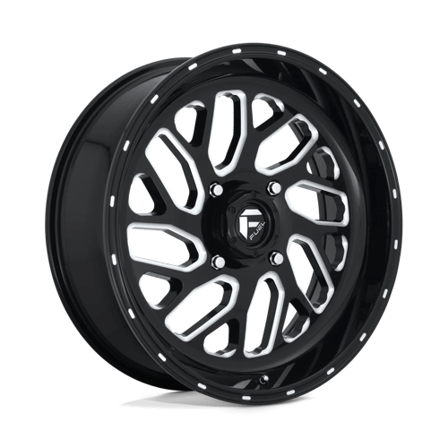 Fuel Offroad D581 TRITON UTV Gloss Black Milled 20x7 +13 4x156mm 132mm