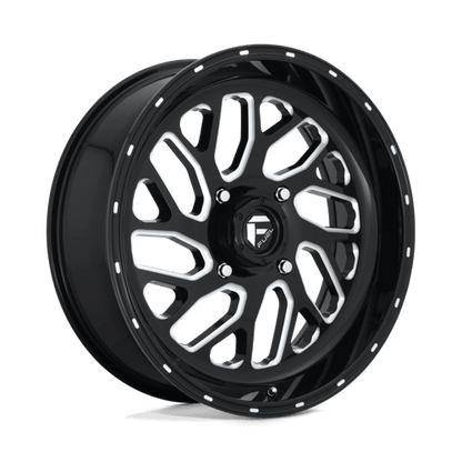 Fuel Offroad D581 TRITON UTV Gloss Black Milled 20x7 +13 4x156mm 132mm
