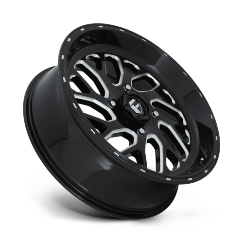 Fuel Offroad D581 TRITON UTV Gloss Black Milled 20x7 +13 4x137mm 110.1mm