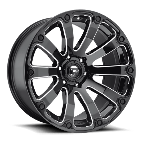 Fuel Offroad D598 DIESEL Gloss Black Milled 20x9 +1 6x135mm 87.1mm