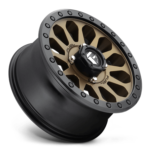 Fuel Offroad D600 VECTOR UTV Matte Bronze Black Bead Ring 14x7 +38 4x137mm 110.1mm