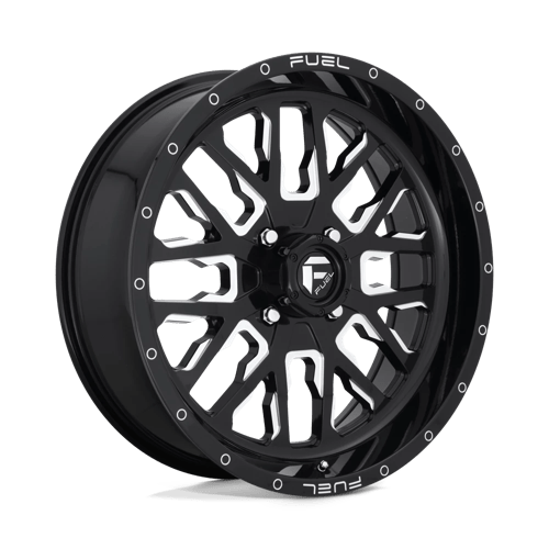 Fuel Offroad D611 STROKE UTV Gloss Black Milled 20x7 +13 4x137mm 110.1mm