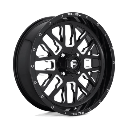 Fuel Offroad D611 STROKE UTV Gloss Black Milled 20x7 +13 4x137mm 110.1mm